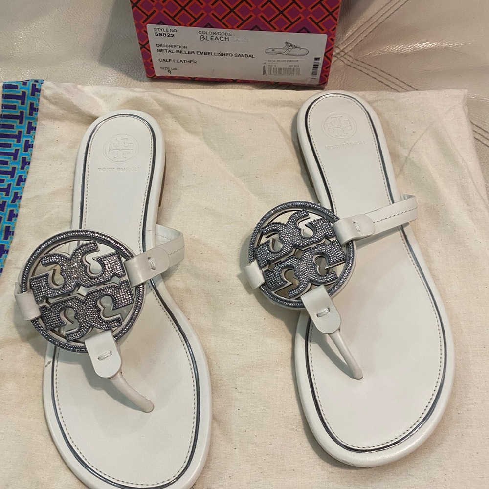 Tory Burch Embellished Millers